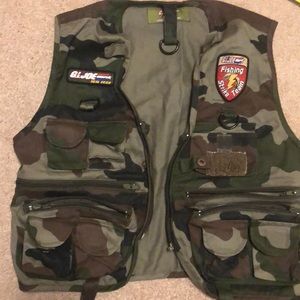 Boys fishing vest